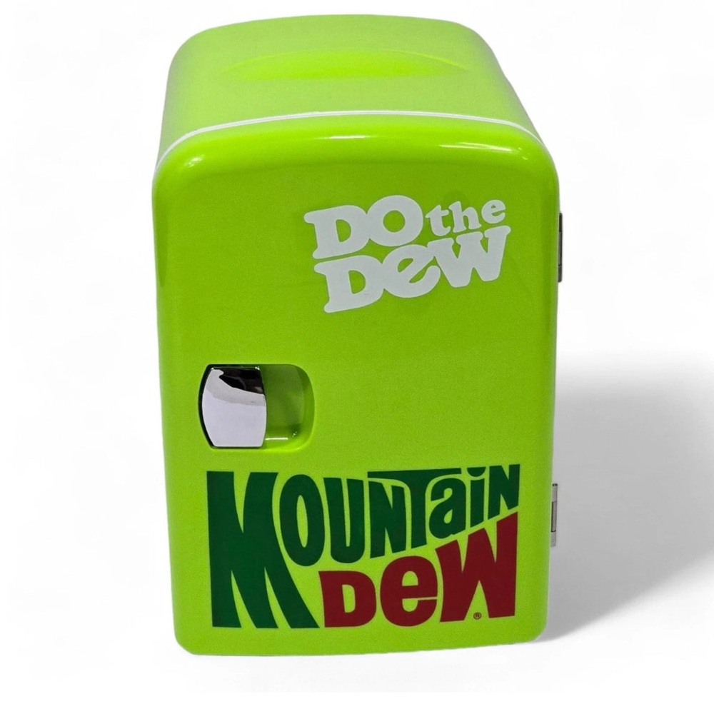 Mountain Dew Compact Portable Mini Fridge NEW